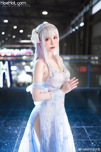 Sakiiii翎柒 Emilia Crystal Dress nude cosplay leaked 502346