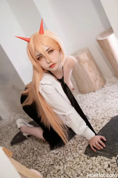 爆机少女喵小吉 - 电锯人 帕瓦 nude cosplay leaked 271037