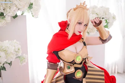 [叫我千寻大人] 尼禄 神話禮裝 FATE Nero Claudius nude cosplay leaked 386246