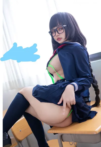 Tsuru鶴葵 (變身Emergence -吉田咲) nude cosplay leaked 523821