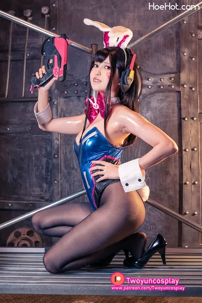 Twoyun cosplay / Overwatch / D.Va Cosplay nude cosplay leaked 343786