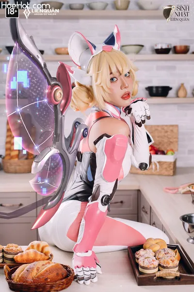 Arena of Valor Cosplay Veera Magic School Chrono nude cosplay leaked 101460