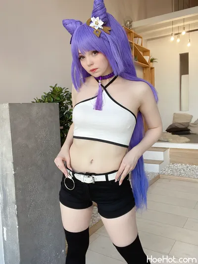 Caticornplay - Keqing nude cosplay leaked 465941