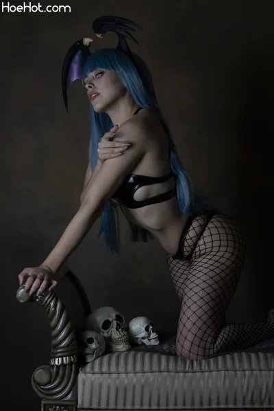 NadyaSonika - Boudoir Morrigan nude cosplay leaked 597512