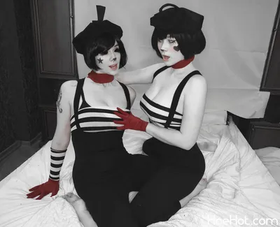 Omi_COS and Elichka - Mime and Dash nude cosplay leaked 120089