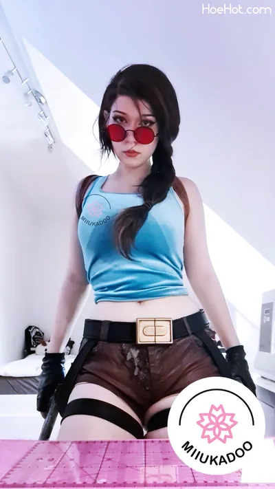 Miukadoo - Lara Croft nude cosplay leaked 429497