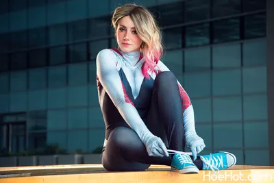 Ezysummers - Spider Gwen nude cosplay leaked 197981