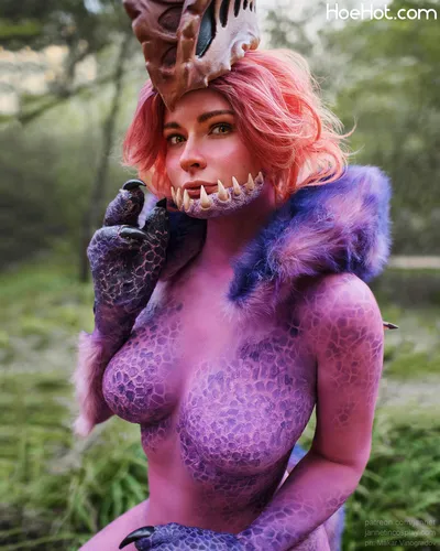 Jannet In cosplay - Anjanath nude cosplay leaked 33882