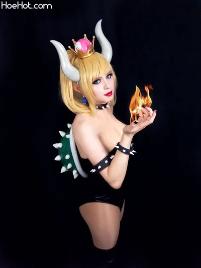 Sneaky - Bowsette &amp; Peach nude cosplay leaked 590263