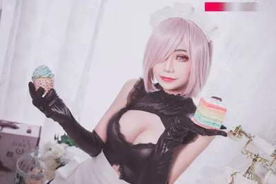 Mimmissu - Mashu maid nude cosplay leaked 8728