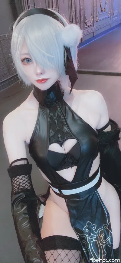 [くろ] NieR / 2B nude cosplay leaked 385035