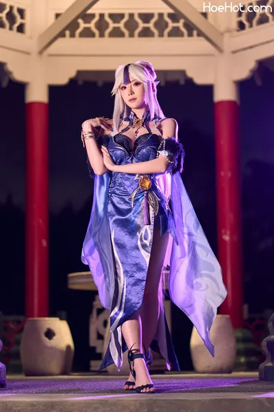 Kiyo - Ningguang Orchid Evening Gown nude cosplay leaked 287900