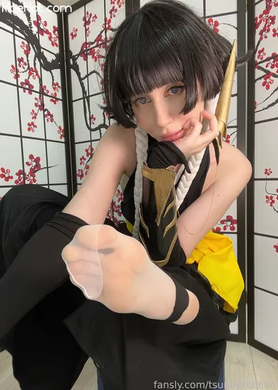 Tsunderebean - Soi Fon nude cosplay leaked 356450