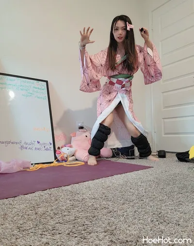 Tingting Berry - Nezuko nude cosplay leaked 282872