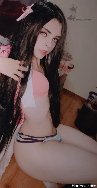 DarkWaifuTrap - Nezuko nude cosplay leaked 485203