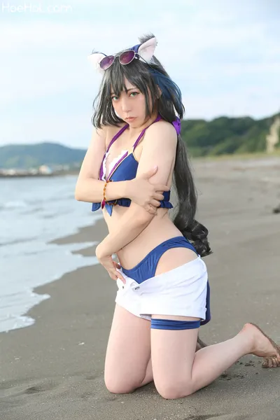 Mami Hoshino - Kyaru nude cosplay leaked 53861