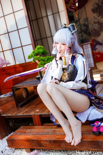 桜桃喵 - 神里绫华 nude cosplay leaked 425643