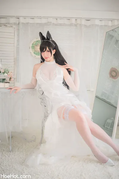 九曲Jean - 爱宕婚纱 nude cosplay leaked 493075