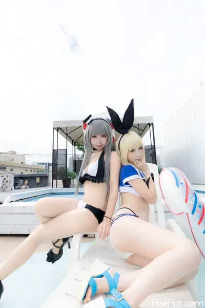 [Air Comiket 2] Shimakaze &amp; Amatsukaze Swimsuit - Zekazeka 2 nude cosplay leaked 169463