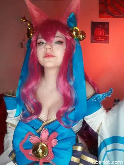 Daisydeer - Spirit Blossom Ahri nude cosplay leaked 288001