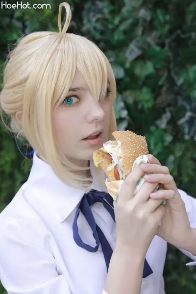 Evangelina - Saber nude cosplay leaked 243854