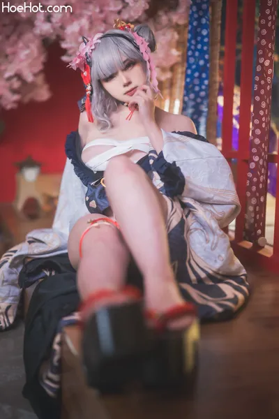 [奈奈紀] Sakamata Chloe / Kimono Cosplay nude cosplay leaked 349929