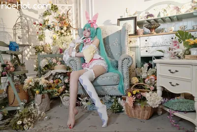 橙子喵酱 - 初音 [5P] nude cosplay leaked 416486