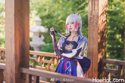 [二佐Nisa] 神里绫华 nude cosplay leaked 450312