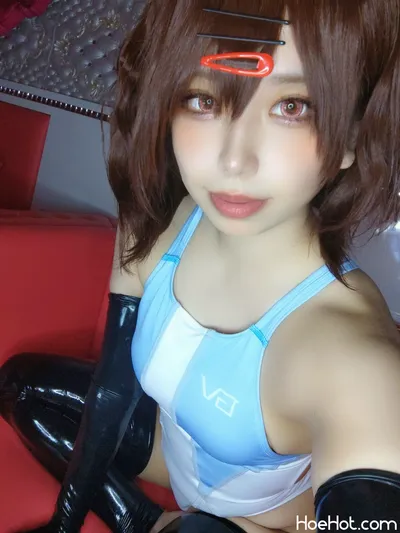 [酒乱にゃま] 樋口円香のドロドロぬるぬるローション❤てかてかラバー競泳水着❤ [with mov] nude cosplay leaked 364367