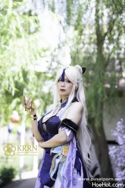 Kururin - Ningguang nude cosplay leaked 374430