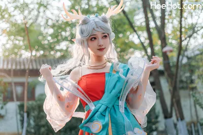 [桃墨公子] 遇见神鹿 Dear God nude cosplay leaked 175743