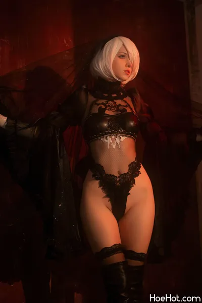 Shirogane Sama - 2B Black Bride nude cosplay leaked 539123