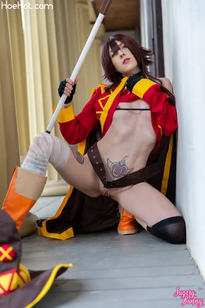 SugaryBunny - Megumin nude cosplay leaked 525659