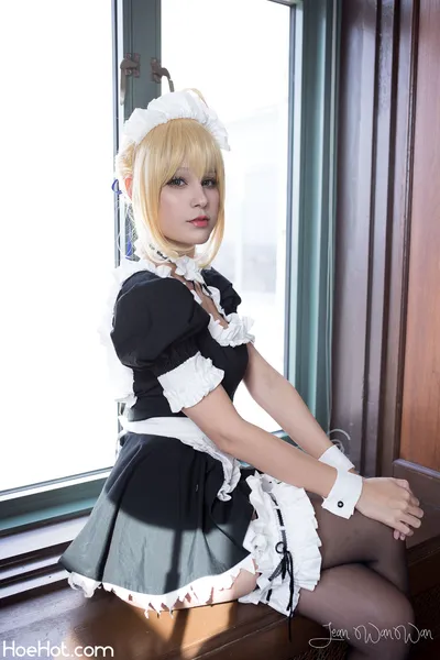 Jean Wanwan - Maid Artoria nude cosplay leaked 289357