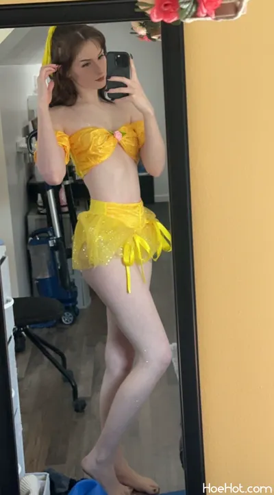 [Madison Stepka] Belle Costume! nude cosplay leaked 170644