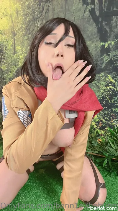 Bonnie - Mikasa nude cosplay leaked 303735