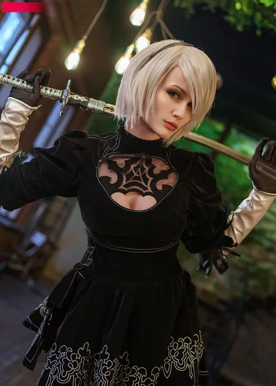 Tniwe - 2b nude cosplay leaked 15162