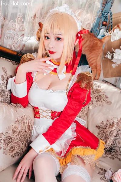 [桃墨公子x] 尼禄 女仆 nude cosplay leaked 445577