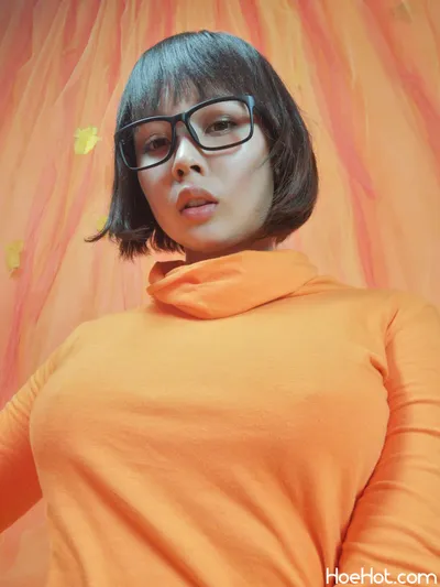 Virtual Geisha / Velma Cosplay (Scooby Doo) nude cosplay leaked 406431