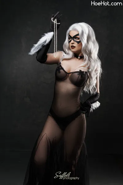 Maid of Might - Black Cat nude cosplay leaked 428850