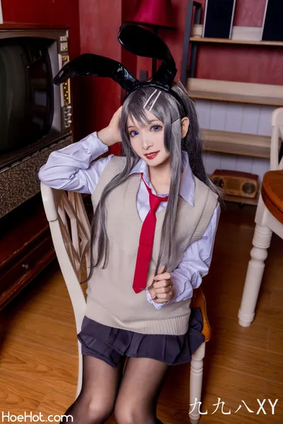 [九九八XY] Seishun Buta Yarou wa Bunny Girl Senpai no Yume o Minai Sakurajima Mai nude cosplay leaked 218232