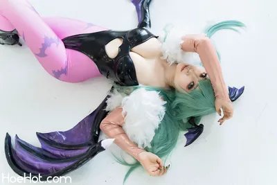 [KURUPIKA (Momoiru Reku)] MORRIGAN AENSLAND nude cosplay leaked 281177