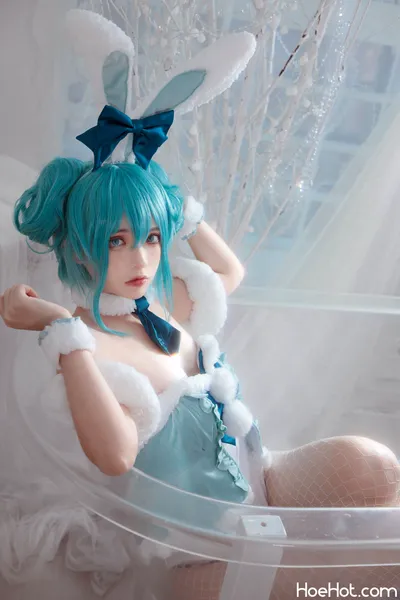 【疯猫ss】miku初音兔女郎 nude cosplay leaked 613417