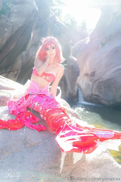 Kyonatix - Mermaid Maki nude cosplay leaked 83076