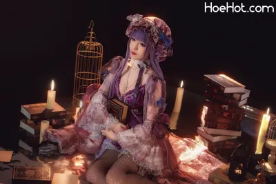 Miyinyin - Patchouli Knowledge nude cosplay leaked 386298