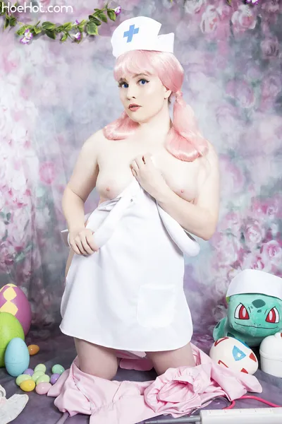 Foxy Cosplay - Nurse Joy nude cosplay leaked 32535