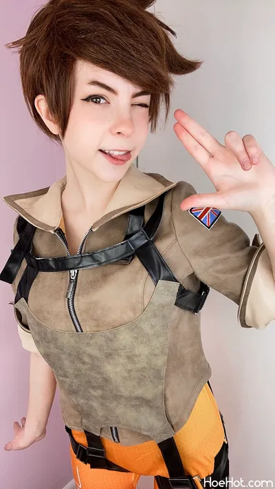 Melondoki - Tracer nude cosplay leaked 285652