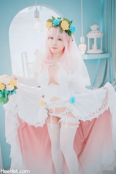 [DJAWA] Myaron - Super Sonico White Wedding (Super Sonico) nude cosplay leaked 253781