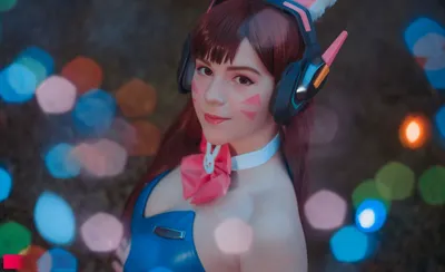 Kawaiitsu - Bunny D.Va nude cosplay leaked 6561