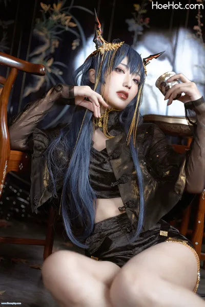 [切切celia] 明日方舟 陈 音律联觉 Arknights Chen nude cosplay leaked 173509